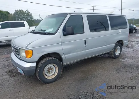 2007 Ford E-150 Chateau/Xl/Xlt z USA, uszkodzony, nr VIN 1FMNE11L37DA19534